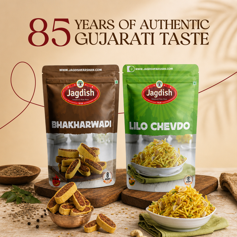 Bhakharwadi & Lilo Chevdo – The Taste of Gujarat’s Iconic Snacks