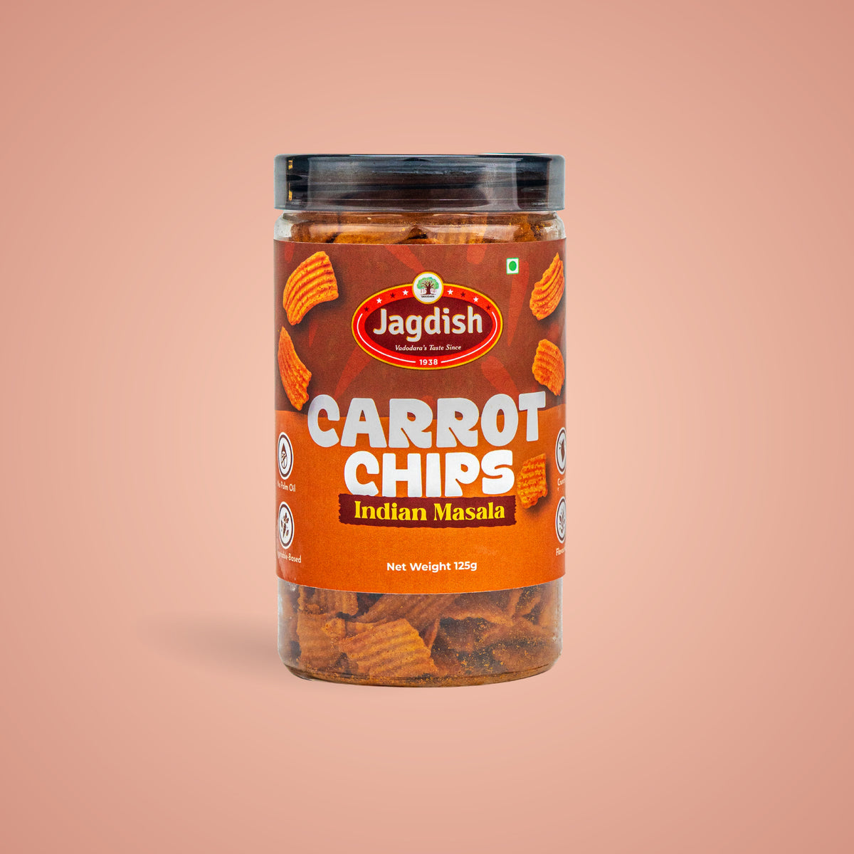 Carrot Indian Masala Chips