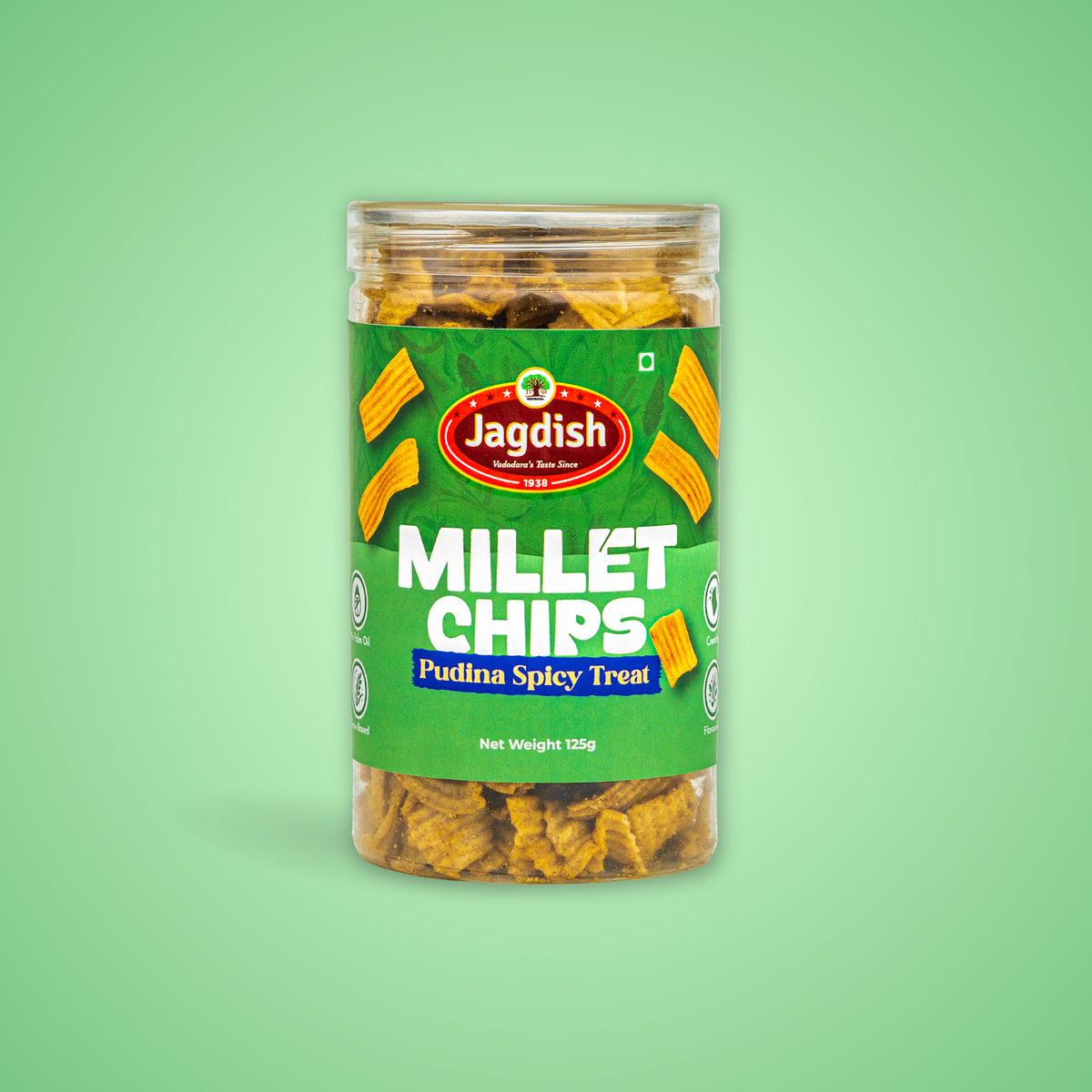 Millet Pudina Spicy Treat Chips