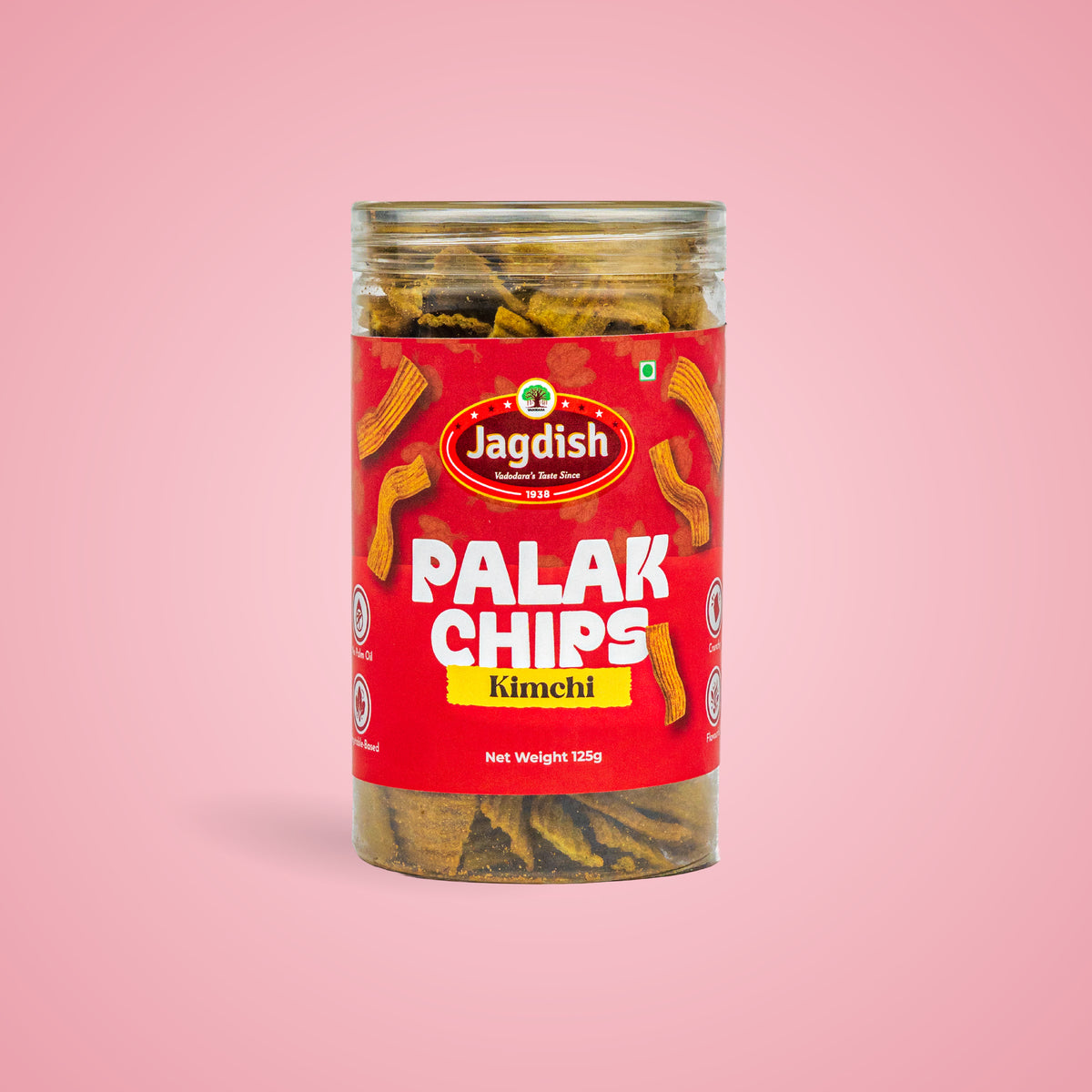 Palak Kimchi Chips