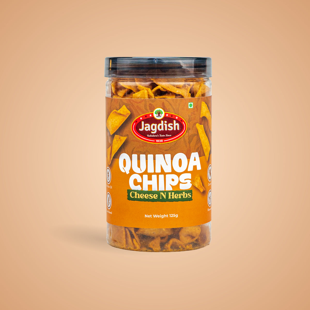 Quinoa Cheese n Herbs Chips