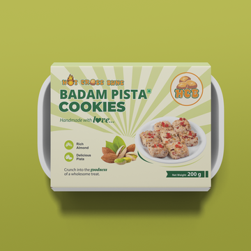 Badam Pista Cookies
