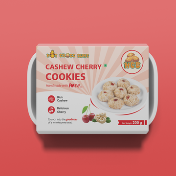 Cashew Cherry Cookies