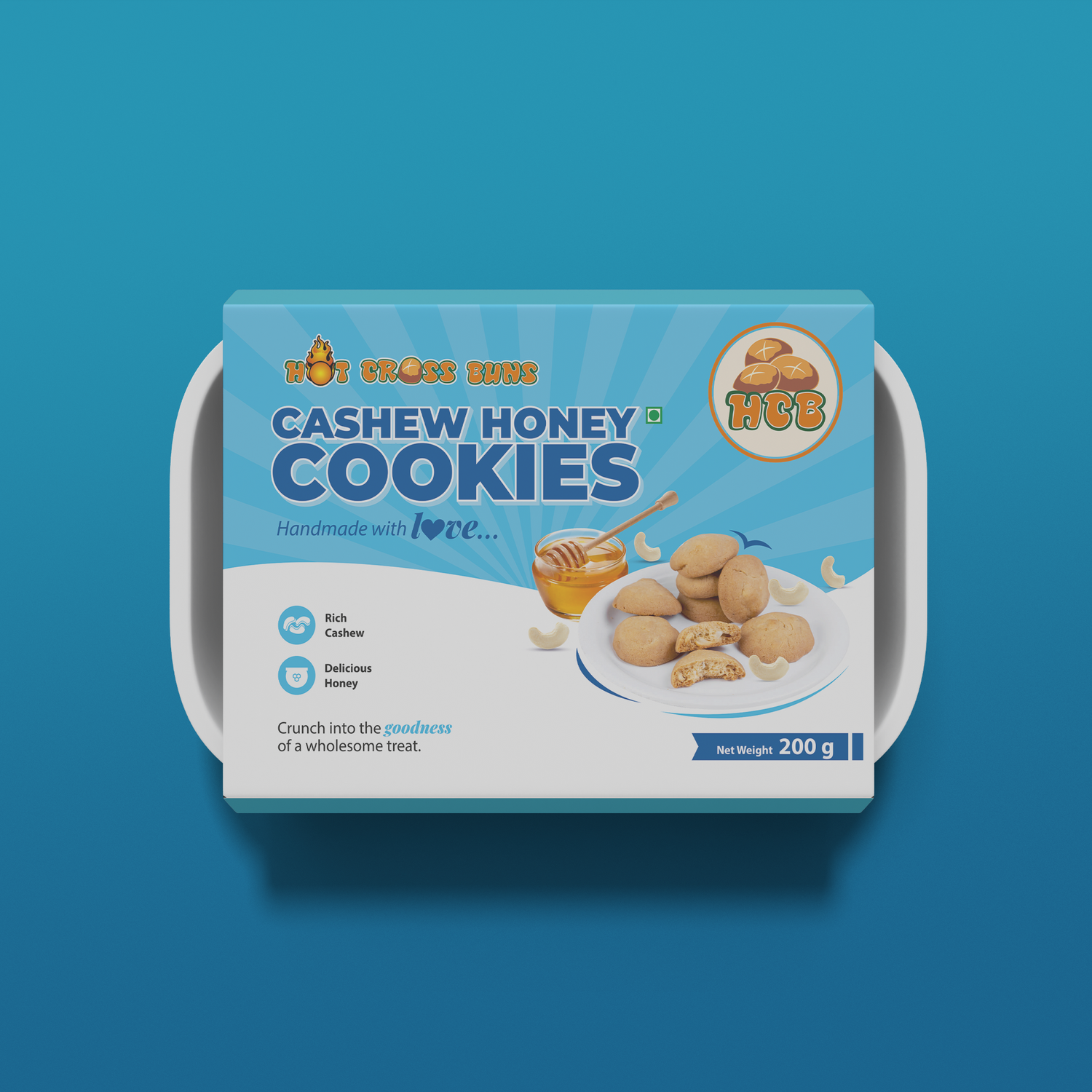 Cashew Honey Cookies