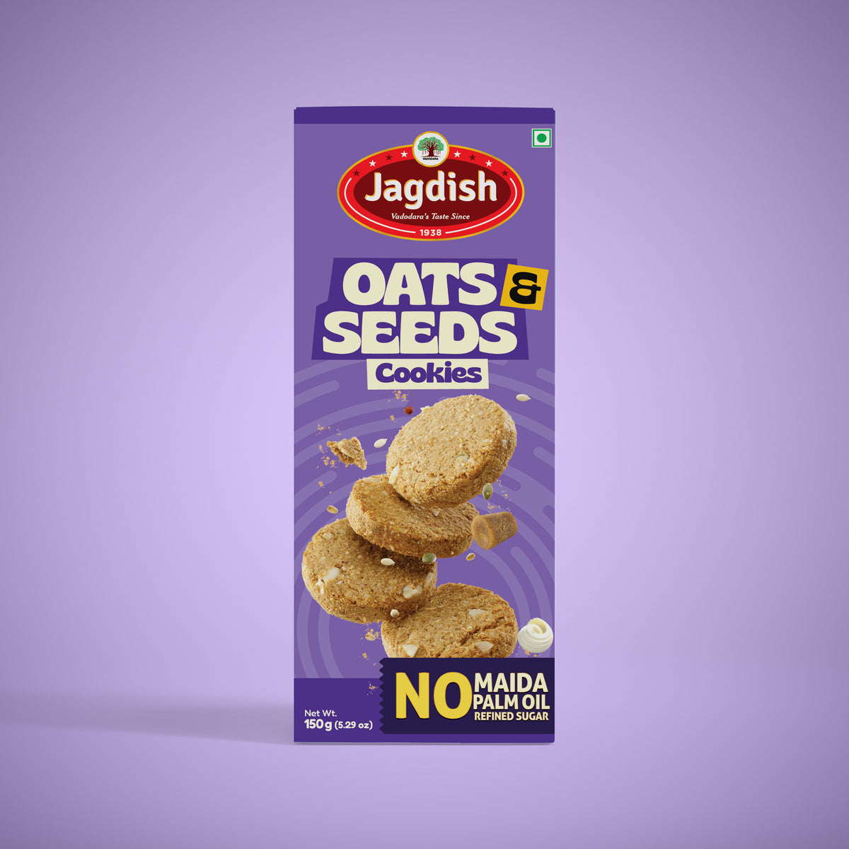 Oats & Seeds Cookies